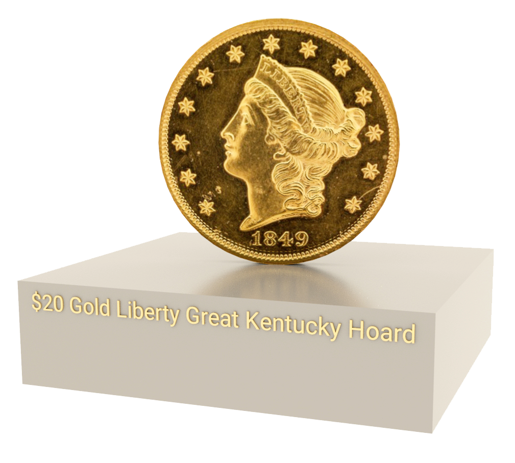 twenty dollar gold liberty great kentucky hoard