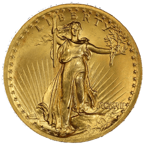 1907-High-Relief-Saint-Gaudens-Double-Eagle
