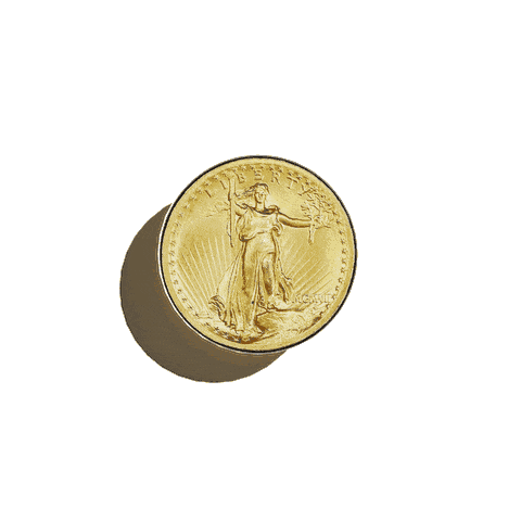 1907 Saint-Gaudens Hi Relief Double Eagle - Historic US Rarity